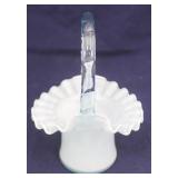 Fenton Glass Basket
