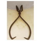 Antique Ice Tongs Tool