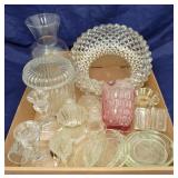 Box Lot of Assorted Glass Items