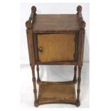 Vintage bamboo motif smoking stand