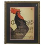 Cocorico Rooster by Steinlen