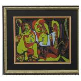 To Play on the Table Giclee by Pablo Picasso