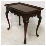 Mahogany Queen Anne draw leaf tea table