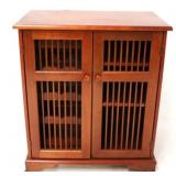 Double door wine cabinet