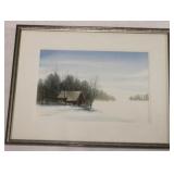 Original Ted Graham Watercolor signed by artist