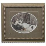 Spilled Milk Giclee by Louis Icart