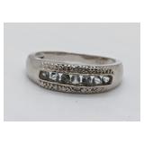 Baby Swiss Blue Topaz & Diamond Sterling Silver