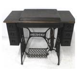 Singer original finish sewing machine table