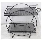 Vintage Metal serving cart