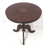 Mahogany inlaid top table