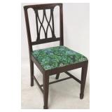 Mahogany side chair