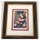 Framed "Santa