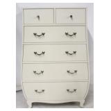 Ethan Allen Disney bombe painted tall chest