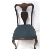 Queen Anne parlor chair
