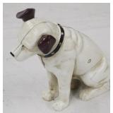 Nipper Dog Cast Iron Bank - 9.5 tall