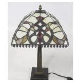 Stained Glass Lamp - 20.5 tall