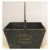 Rodgers Grain Co wood bucket
