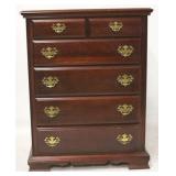 Kincaid mahogany 2 over 4 drawer chest
