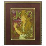 Job Ad by Alphonse Mucha