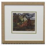 Two Nudes in Forest by Frida Kahlo