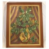 Mary Powell signed oil on board