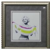 Marilyn Monroe Stripped Scarf