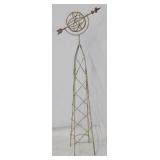 Metal Armillary Sphere - 64" tall