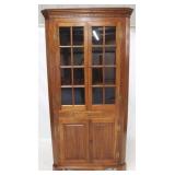 Double door corner cabinet