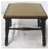 Upholstered top foot stool