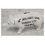 Cast Iron Pig Bank - 5 x 3