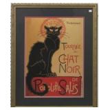 Chat Noir by Steinlen