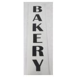 Bakery Metal Sign - 48 x 12