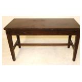 Mahogany lift top piano bench