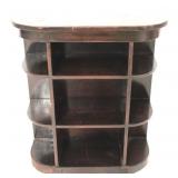 Mahogany hanging what not shelf