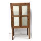 Punched tin pie safe