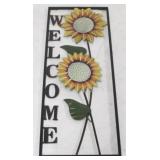 Metal Welcome Sign