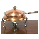 Copper chaffing dish