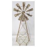 Windmill Metal Planter - 41 x 13.5