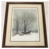Bob Timberlake "February at Riverwood" Lithograph