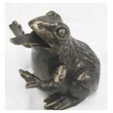 Cast Iron Frog Bank - 4.5 tall