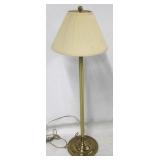 Brass floor lamp