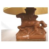 Mid-century horse lamp