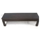Asian Tang leg wooden bench