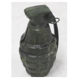 Cast Iron Grenade Bank - 6.5 tall