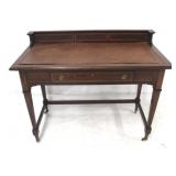 Inlaid mahogany writing desk