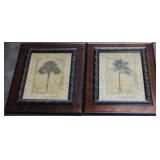 Set of 2 Palm Tree Prints
