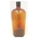 Amber Glass Medicine Bottle