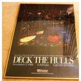 "Deck the Hulls" Framed Print
