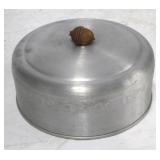 Vintage cake dome with acorn