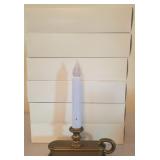 6 Plow & Hearth Battery Operated Candle Lights-NEW